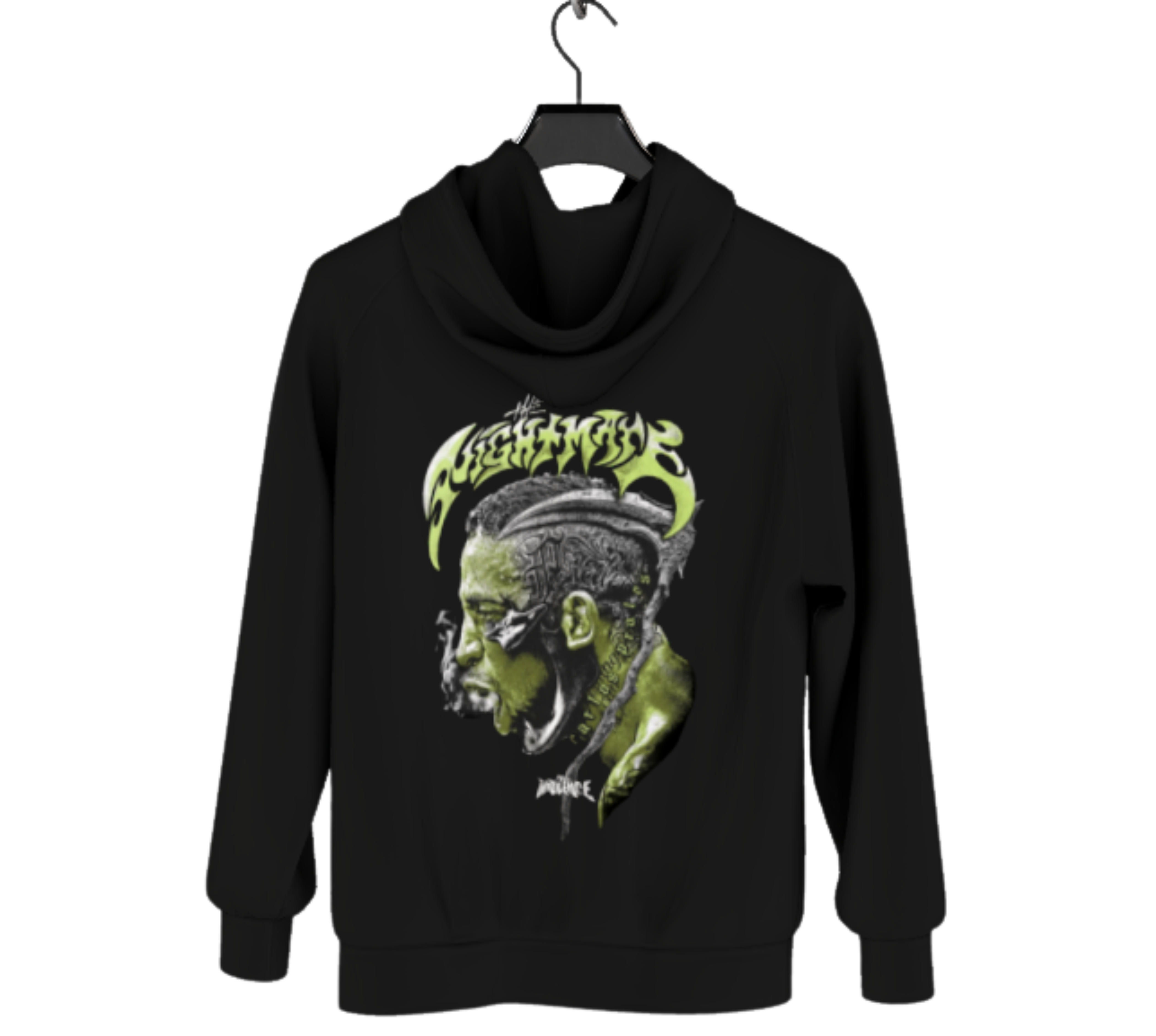 Carlos Prates Худи Back | Fighting club